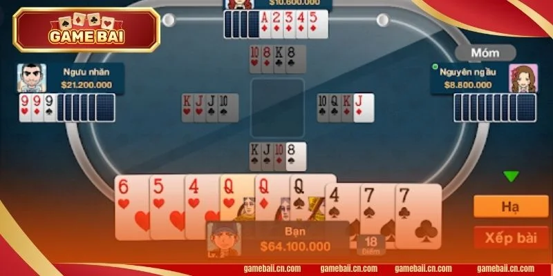 Phỏm iWin dễ chơi nhưng không dễ thắng.